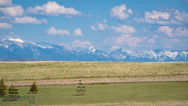 view of mountain backdrop