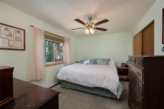 115 8th, Belgrade, MT 59714 - carpeted bedroom featuring a ceiling fan