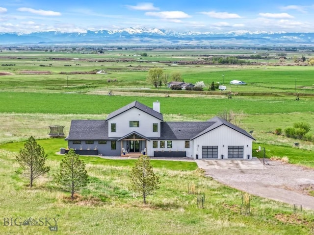 200 Miller Point Pl, Belgrade, MT 59714 - aerial view of sparsely populated area featuring a mountain backdrop
