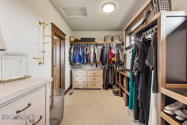200 Miller Point Pl, Belgrade, MT 59714 - spacious closet with attic access and light carpet