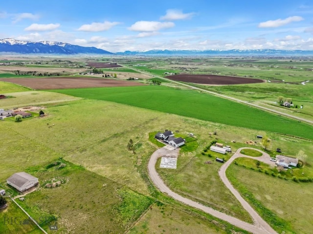 200 Miller Point Pl, Belgrade, MT 59714 - overview of rural landscape with mountains