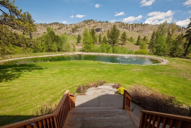 101 W Bridger Creek Rd, Big Timber, MT 59011 - surrounding community with a water and mountain view and a yard