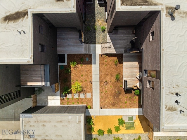 view of subject property
