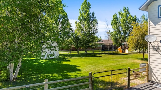 508 Coral Dr, Belgrade, MT 59714 - view of yard with a playground
