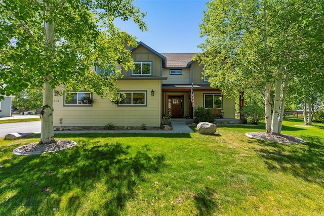 508 Coral Dr, Belgrade, MT 59714 - craftsman house with a front lawn