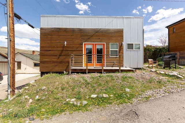 view of rear view of house