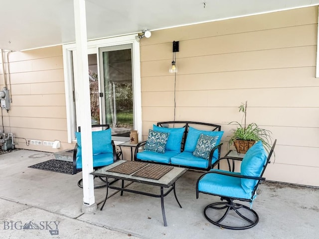 607 Meadowlark Ln, Livingston, MT 59047 - view of patio / terrace