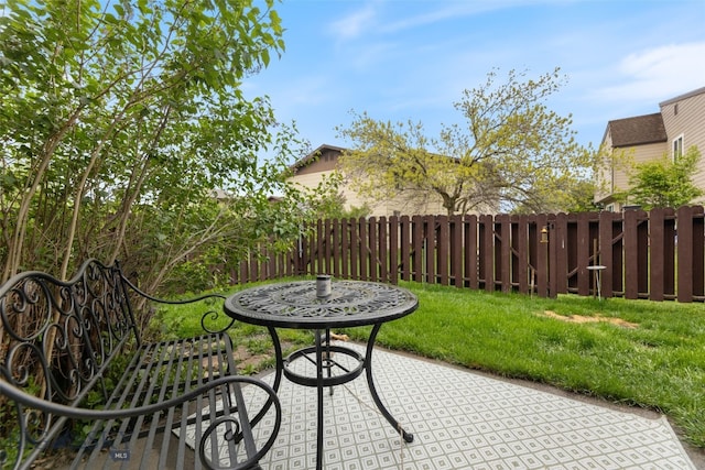 view of patio