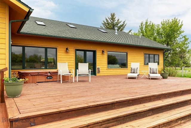 64 Shandalyn Ln, Bozeman, MT 59718 - deck with a hot tub