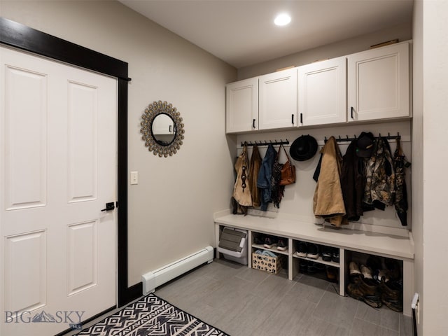 449 Minni Hall Rd, Bozeman, MT 59715 - mudroom with baseboard heating and recessed lighting
