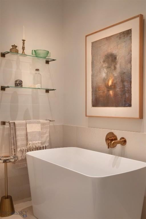 173 Spring Creek Hills Rd, Livingston, MT 59047 - full bath featuring a freestanding bath