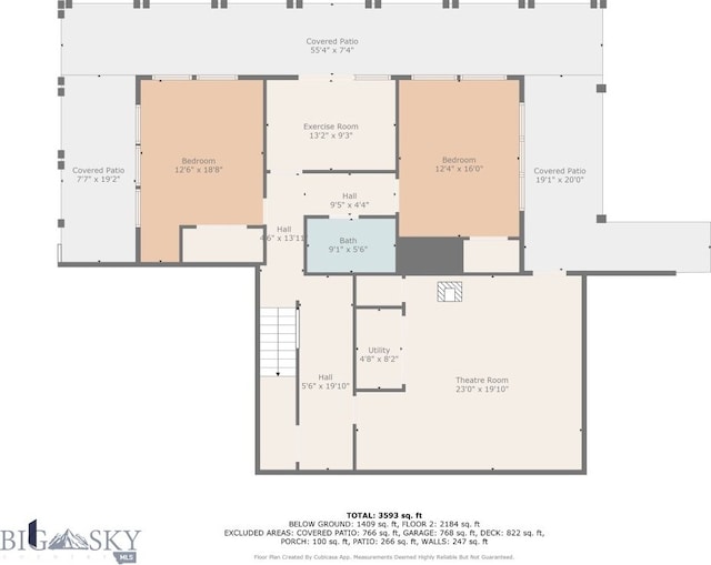 173 Spring Creek Hills Rd, Livingston, MT 59047 - view of room layout