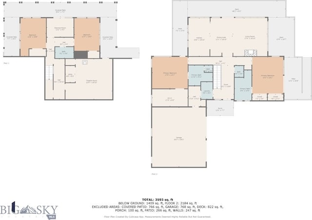 173 Spring Creek Hills Rd, Livingston, MT 59047 - view of property floor plan
