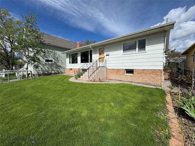 205 E Chinook St, Livingston, MT 59047 - back of property with a chimney