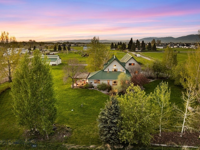530 W Hulbert Rd, Bozeman, MT 59718 - overview of rural landscape featuring a mountainous background