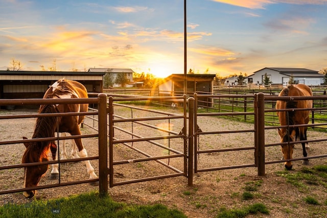 530 W Hulbert Rd, Bozeman, MT 59718 - gate featuring an exterior structure and an outdoor structure