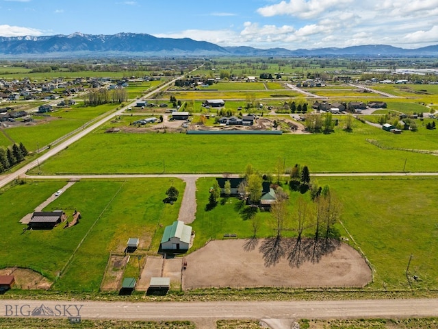 530 W Hulbert Rd, Bozeman, MT 59718 - overview of rural landscape featuring a mountainous background