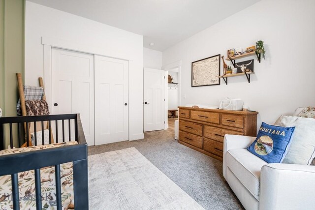 1506 Wild Bill Way, Belgrade, MT 59714 - bedroom with carpet floors and a closet