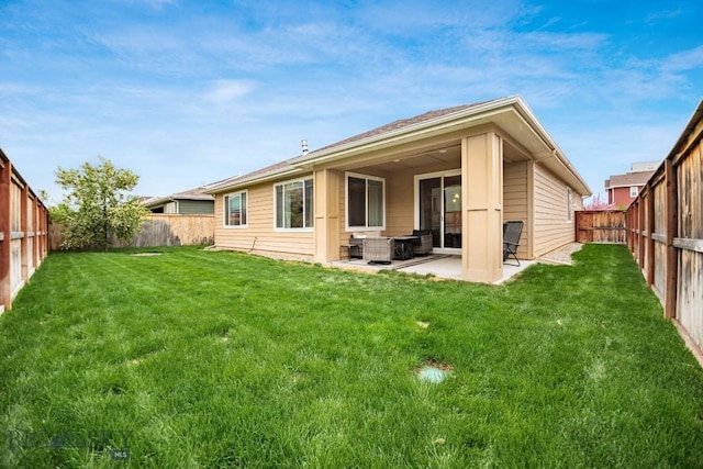 1506 Wild Bill Way, Belgrade, MT 59714 - rear view of property with a patio