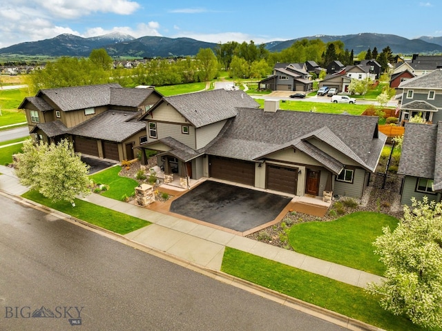2032 Dennison Ln, Bozeman, MT 59718 - aerial view of residential area with mountains