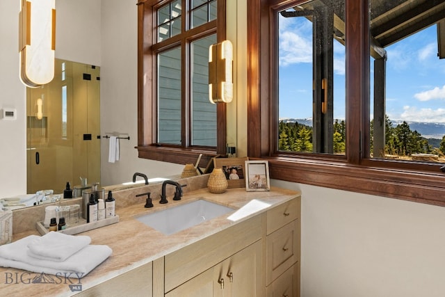 1220 Green Valley Way, Bozeman, MT 59715 - bathroom with plenty of natural light and vanity