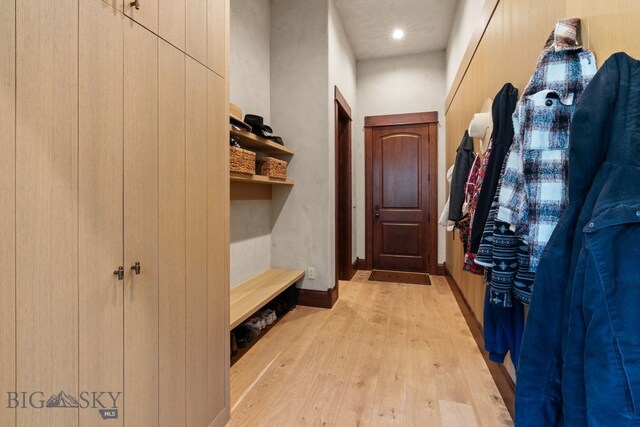 1220 Green Valley Way, Bozeman, MT 59715 - mudroom with light wood-style floors