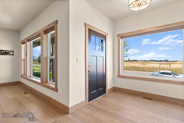 3164 S 15th Ave, Bozeman, MT 59715 - entrance foyer featuring light wood-style flooring and baseboards