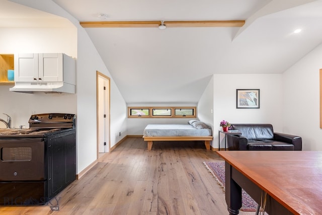 94 Rock Castle Rd, Manhattan, MT 59741 - bedroom with light wood-type flooring and a sink