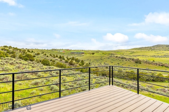 94 Rock Castle Rd, Manhattan, MT 59741 - view of wooden deck