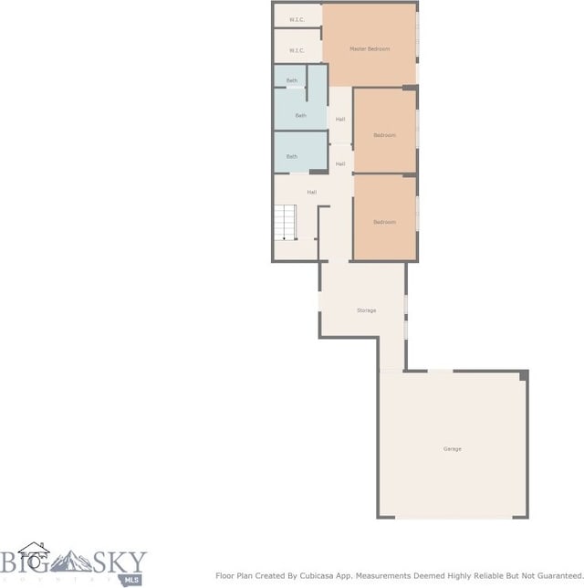 94 Rock Castle Rd, Manhattan, MT 59741 - view of floor plan / room layout