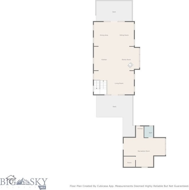 94 Rock Castle Rd, Manhattan, MT 59741 - view of property floor plan
