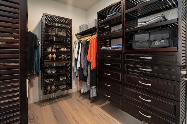 17450 Wilson Creek Rd, Gallatin Gateway, MT 59730 - spacious closet with wood finished floors