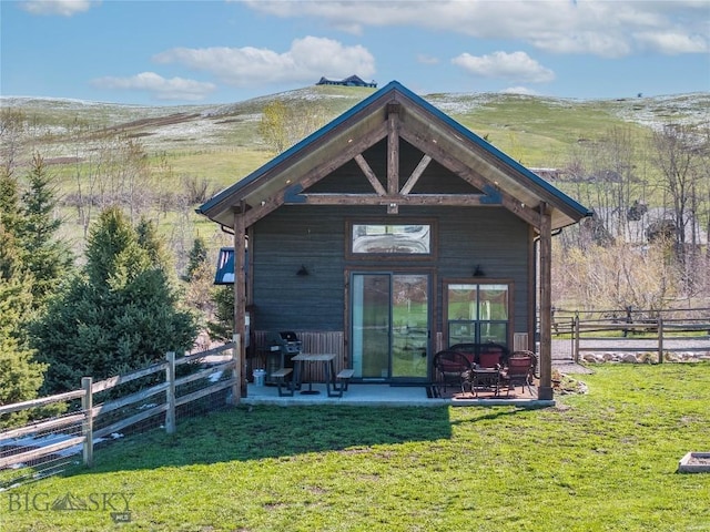 17450 Wilson Creek Rd, Gallatin Gateway, MT 59730 - view of outdoor structure with a mountain view