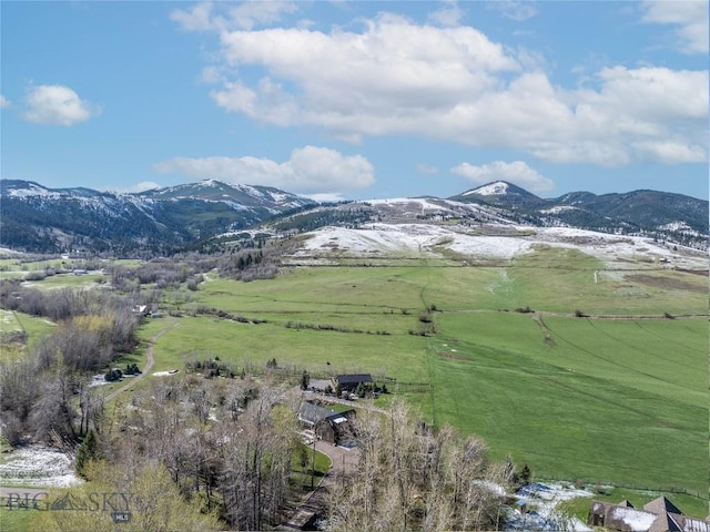 17450 Wilson Creek Rd, Gallatin Gateway, MT 59730 - view of mountain background featuring rural landscape