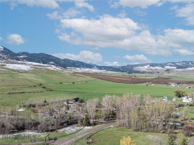 17450 Wilson Creek Rd, Gallatin Gateway, MT 59730 - mountain view featuring rural landscape