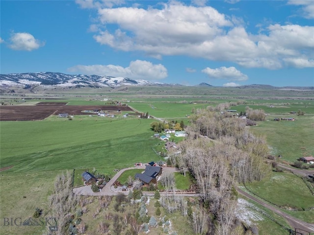 17450 Wilson Creek Rd, Gallatin Gateway, MT 59730 - aerial view of property's location with rural landscape and mountains