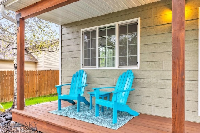 185 Chestnut Grove Ave, Bozeman, MT 59718 - view of wooden deck