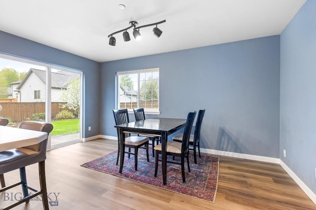 185 Chestnut Grove Ave, Bozeman, MT 59718 - dining space featuring wood finished floors and baseboards