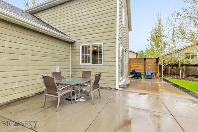 185 Chestnut Grove Ave, Bozeman, MT 59718 - view of patio / terrace featuring outdoor dining area