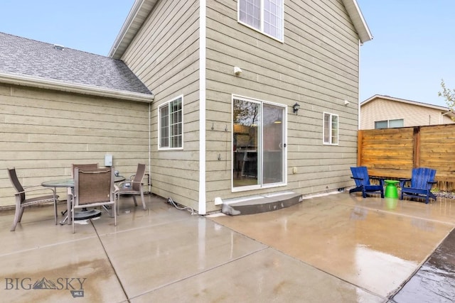 185 Chestnut Grove Ave, Bozeman, MT 59718 - view of patio featuring outdoor dining area