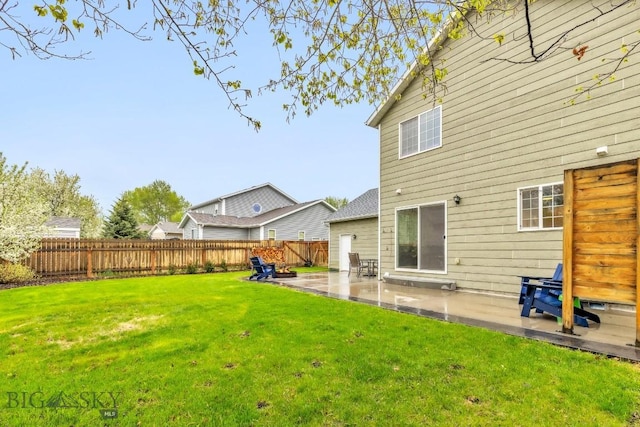 185 Chestnut Grove Ave, Bozeman, MT 59718 - view of yard featuring a patio area