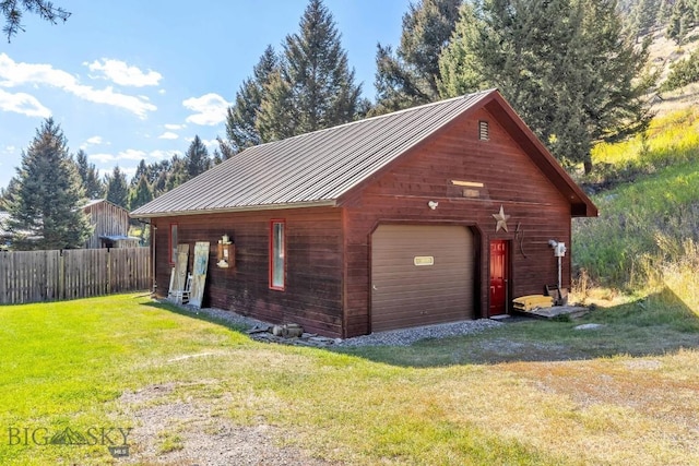 486 Jardine Rd, Jardine, MT 59030 - view of detached garage