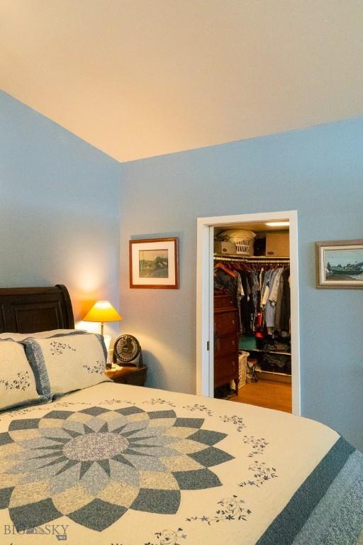 202 Beach Dr, West Yellowstone, MT 59758 - bedroom with a closet and a spacious closet