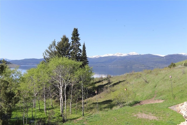 202 Beach Dr, West Yellowstone, MT 59758 - view of mountain background featuring a nearby body of water