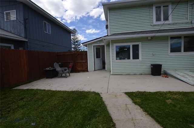 314 S Dakota St, Dillon, MT 59725 - rear view of house featuring a patio