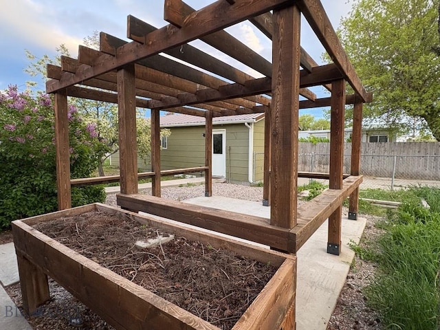 330 N Walnut St, Dillon, MT 59725 - wooden terrace with a pergola