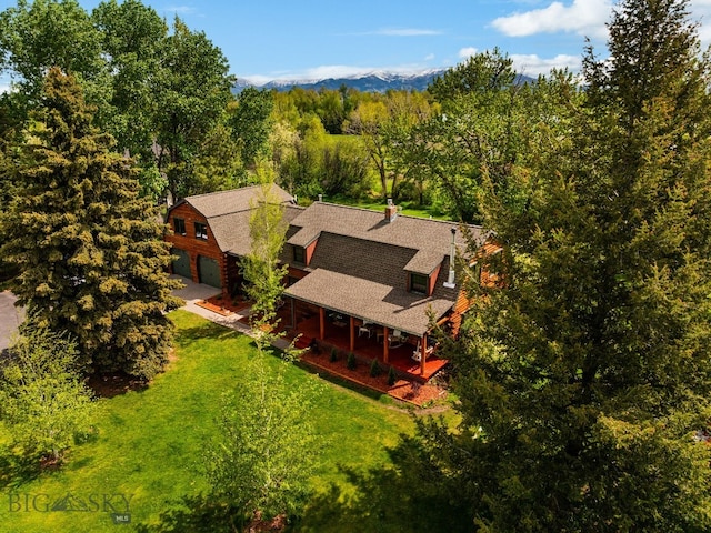25 Big Chief Trl, Bozeman, MT 59718 - view from above of property