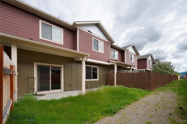 1304 Glider Ln Unit B, Belgrade, MT 59714 - back of property featuring board and batten siding