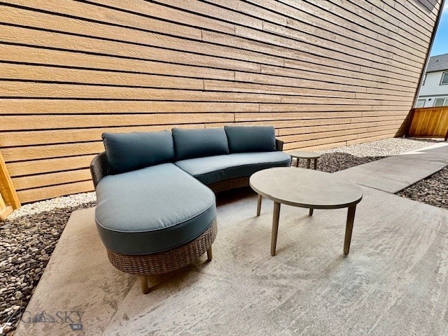 920 Butler Creek Ave, Belgrade, MT 59714 - view of patio featuring outdoor lounge area