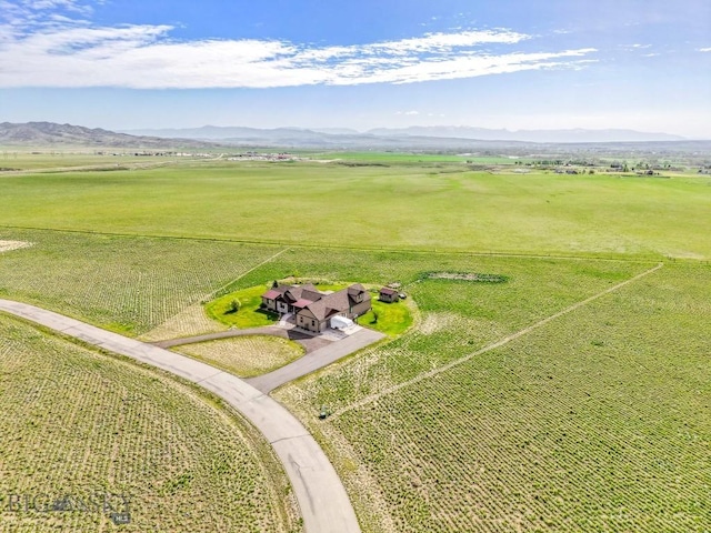 43 Lewis Dr, Three Forks, MT 59752 - aerial view of sparsely populated area featuring mountains